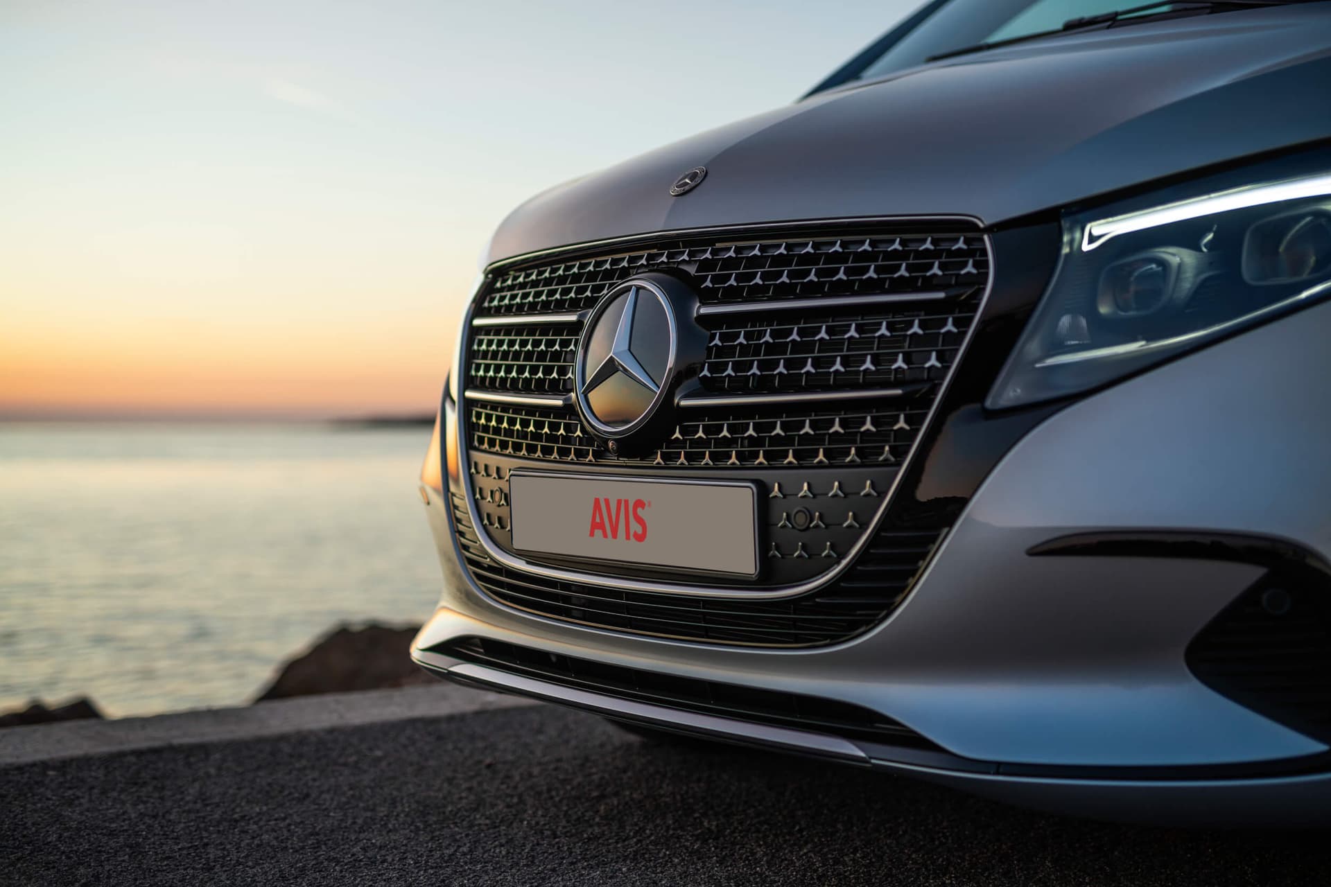 Mercedes V-class na prenájom.