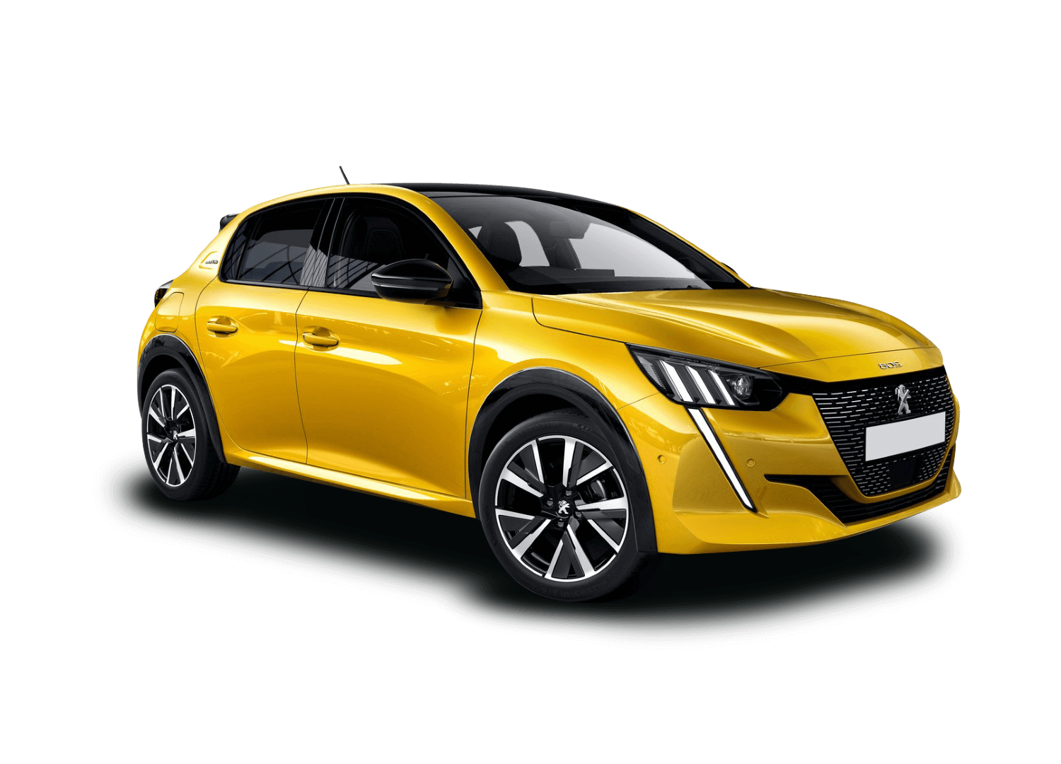 Žlté športové auto na prenájom s logom autopožičovne AVIS