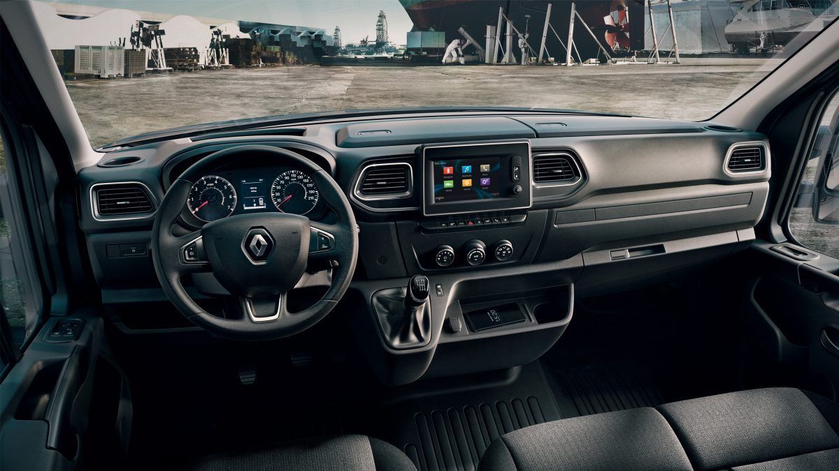 Interiér úžitkového vozidla Renault Master